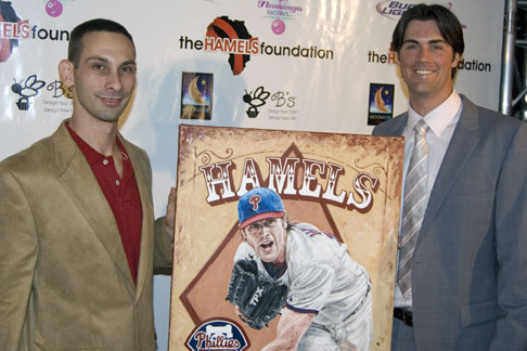 Cole Hamels, Justyn Farano